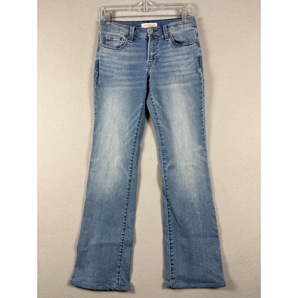Lucky Brand Sweet Mid Rise Boot Jeans 4/27 R Medium Blue Wash Bootcut
